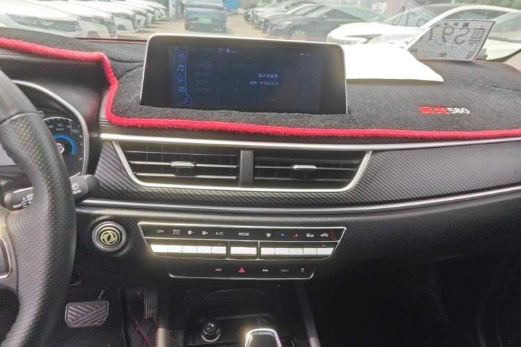 Used Dongfeng Fengon 580 2021 Revised ☆ Star Edition 1.5T Automatic Luxury Version Audio And AC Panel