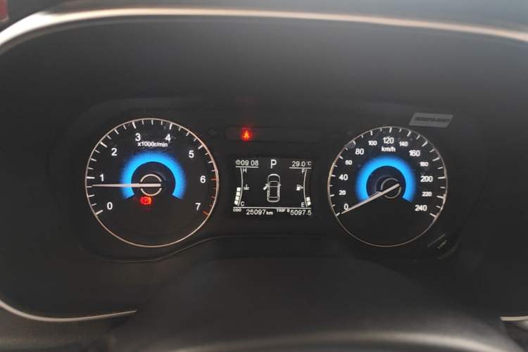 Used Dongfeng Fengon 580 2021 ☆ Star Edition 1.5T Automatic Luxury Version Instrument Cluster