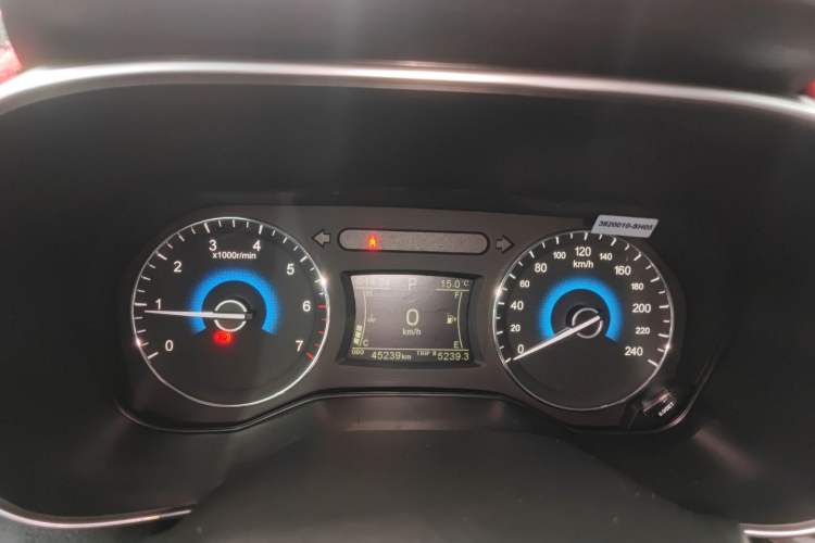 Used Dongfeng Fengon 580 2021 Revised ☆ Star Edition 1.5T Automatic Luxury Version Instrument Cluster