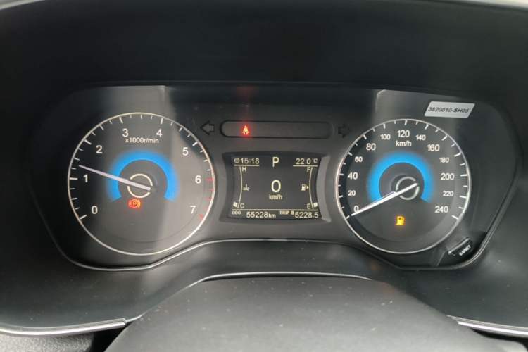 Used Dongfeng Fengon 580 2021 Revised ☆ Star Edition 1.5T Automatic Luxury Version Instrument Cluster