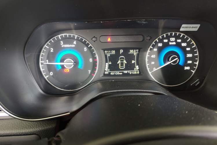 Used Dongfeng Fengon 580 2021 Revised ☆ Star Edition 1.5T Automatic Luxury Version Instrument Cluster