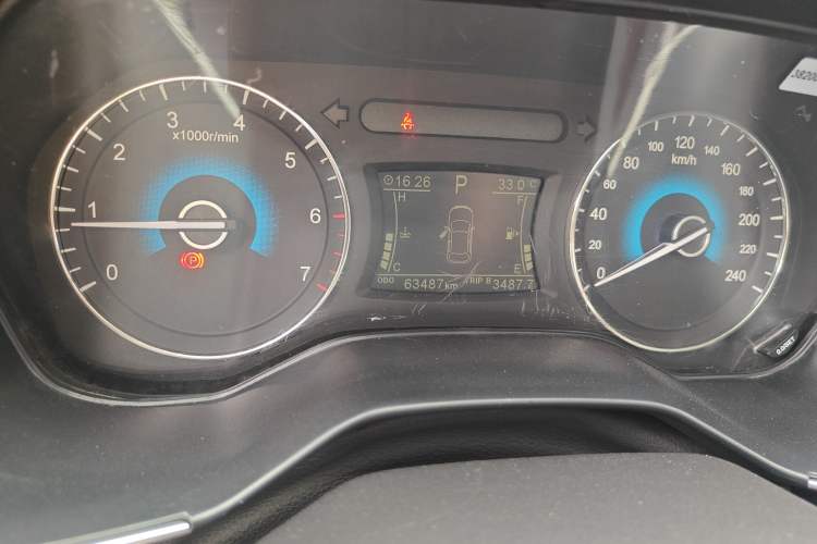 Used Dongfeng Fengon 580 2021 Revised ☆ Star Edition 1.5T Automatic Luxury Version Instrument Cluster