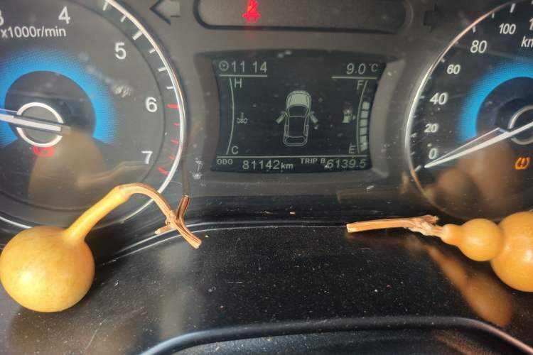 Used Dongfeng Fengon 580 2021 Revised ☆ Star Edition 1.8L Manual Elite Version Odometer Close Up