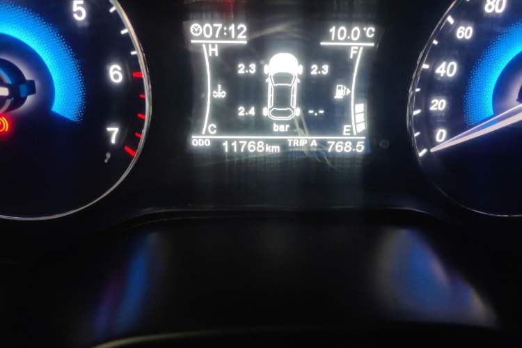 Used Dongfeng Fengon 580 2021 Revised ☆ Star Edition 1.8L Manual Elite Version Odometer Close Up