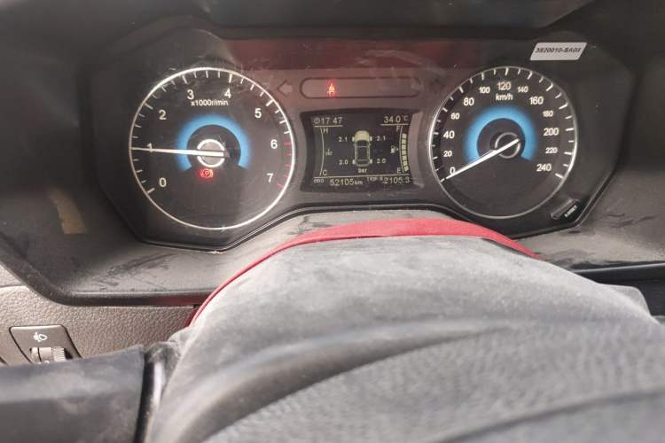 Used Dongfeng Fengon 580 2021 ☆ Star Edition 1.8L Manual Elite Version Odometer Close Up