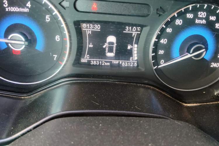 Used Dongfeng Fengon 580 2021 Revised ☆ Star Edition 1.8L Manual Elite Version Odometer Close Up
