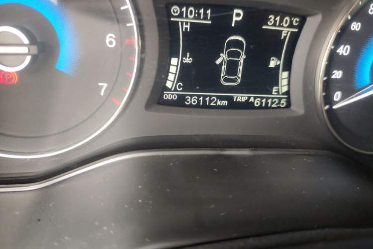 Used Dongfeng Fengon 580 2021 Revised Edition ☆ Star Version 1.5 TGDI Automatic Prestige Grade Odometer Close Up