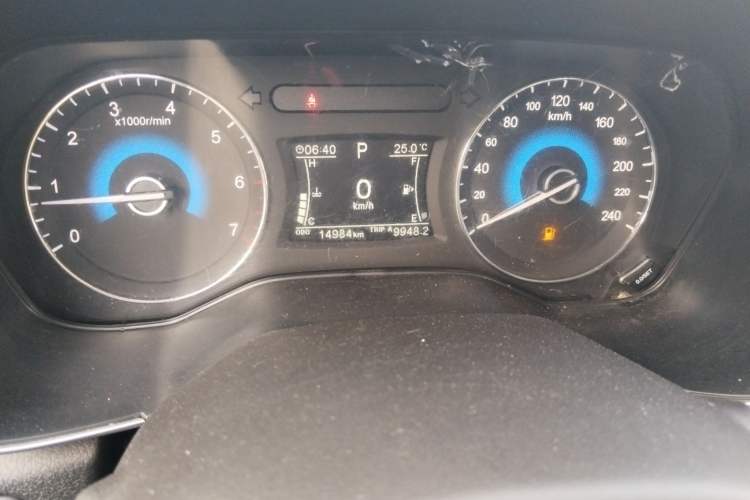 Used Dongfeng Fengon 580 2021 Revised ☆ Star Edition 1.5T Automatic Luxury Version Odometer Close Up