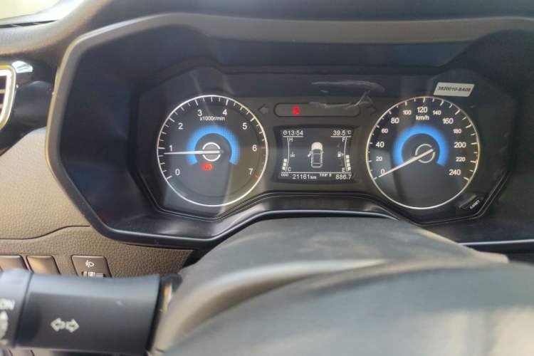Used Dongfeng Fengon 580 2021 Revised ☆ Star Edition 1.8L Manual Elite Version Odometer Close Up
