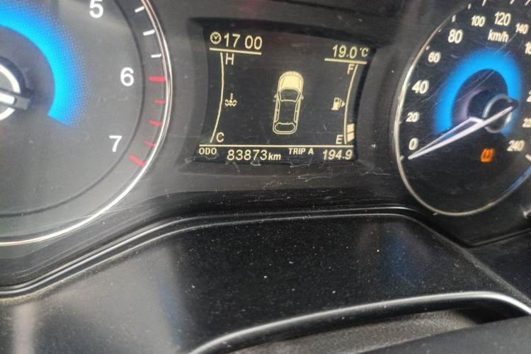 Used Dongfeng Fengon 580 2021 ☆ Star Edition 1.8L Manual Elite Version Odometer Close Up