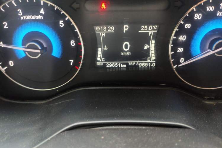 Used Dongfeng Fengon 580 2021 ☆ Star Edition 1.5T Automatic Luxury Version Odometer Close Up