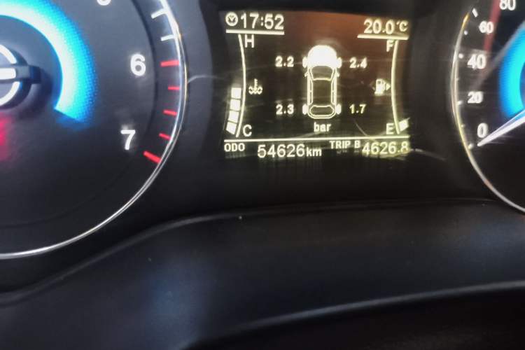 Used Dongfeng Fengon 580 2021 ☆ Star Edition 1.5T Manual Luxury Version Odometer Close Up
