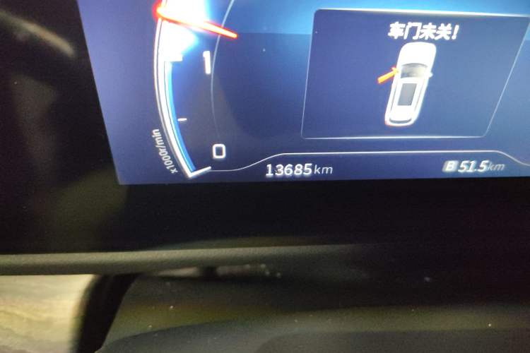 Used Dongfeng Fengon 580 2021 Revised ☆ Star Edition 1.5T Manual Luxury Version Odometer Close Up