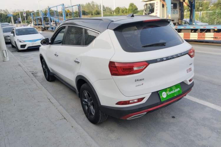 Used Dongfeng Fengon 580 2021 Revised ☆ Star Edition 1.5T Automatic Luxury Version Rear Left 45 Deg
