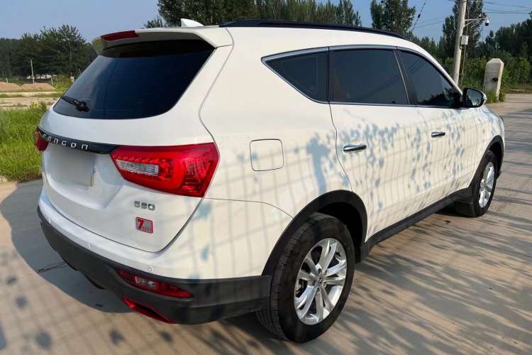 Used Dongfeng Fengon 580 2021 Revised ☆ Star Edition 1.8L Manual Elite Version Rear Right 45 Deg
