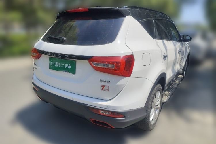 Used Dongfeng Fengon 580 2021 Revised ☆ Star Edition 1.8L Manual Elite Version Rear Right 45 Deg