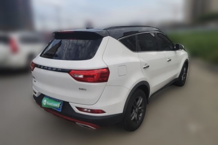 Used Dongfeng Fengon 580 2021 ☆ Star Edition 1.5 TGDI Automatic Prestige Version Rear Right 45 Deg