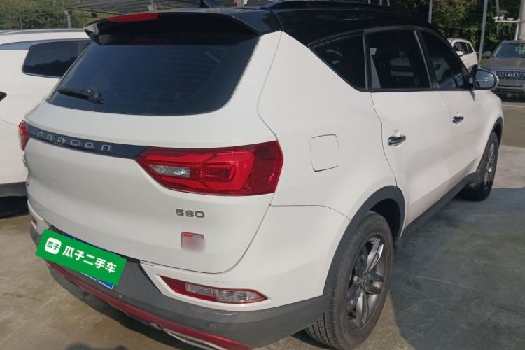 Used Dongfeng Fengon 580 2021 Revised ☆ Star Edition 1.5T Automatic Luxury Version Rear Right 45 Deg