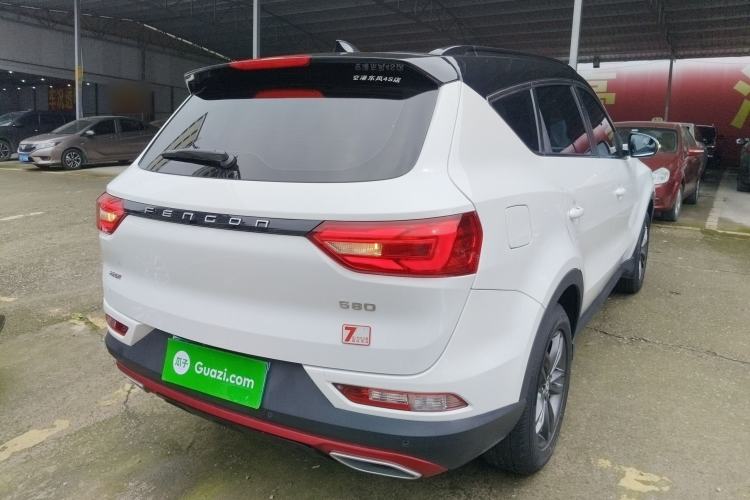 Used Dongfeng Fengon 580 2021 ☆ Star Edition 1.5T Automatic Luxury Version Rear Right 45 Deg