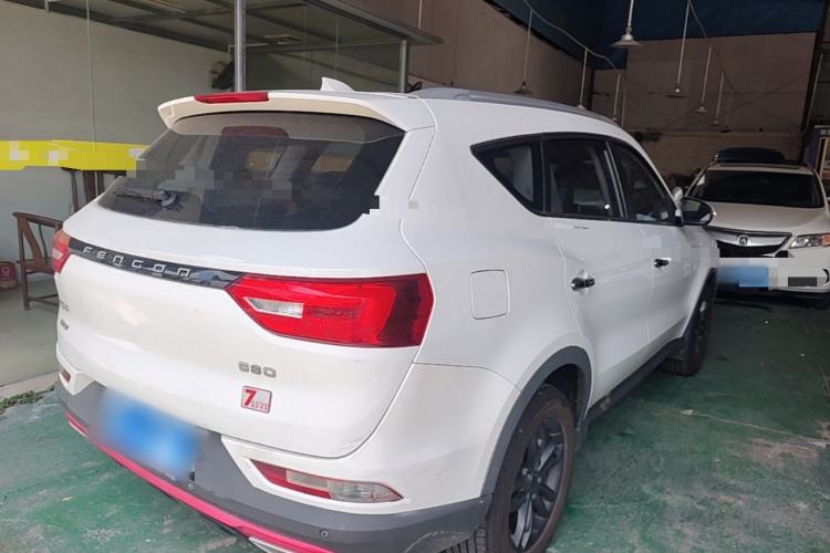 Used Dongfeng Fengon 580 2021 Revised ☆ Star Edition 1.5T Automatic Luxury Version Rear Right 45 Deg