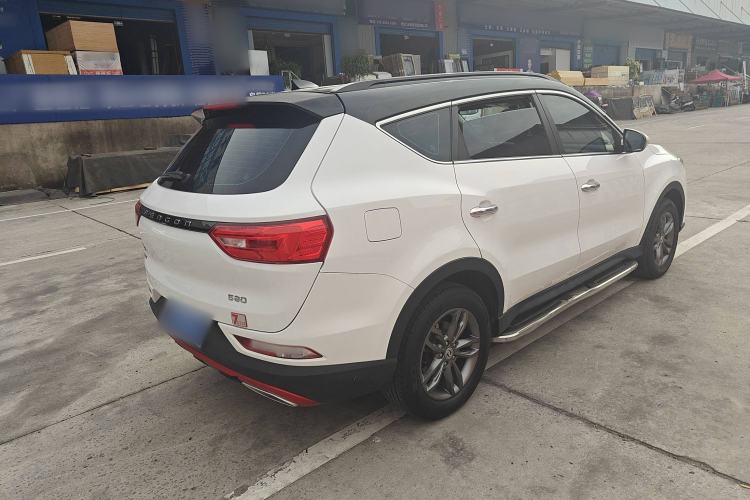 Used Dongfeng Fengon 580 2021 Revised ☆ Star Edition 1.5T Automatic Luxury Version Rear Right 45 Deg