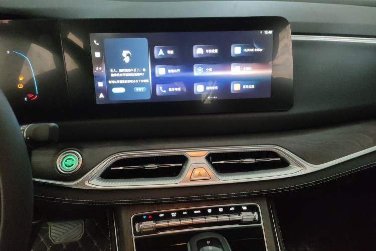 Used Dongfeng Fengon 580 2022 1.5T Automatic Luxury Version Audio And AC Panel