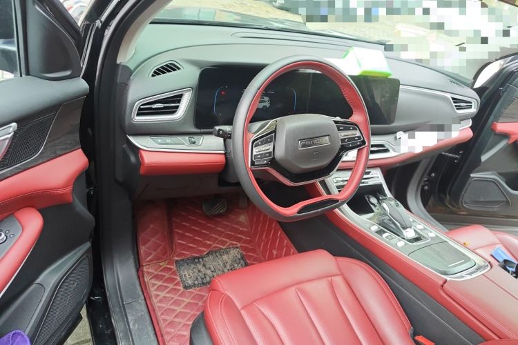 Used Dongfeng Fengon 580 2022 1.5T Automatic Luxury Edition Center Console