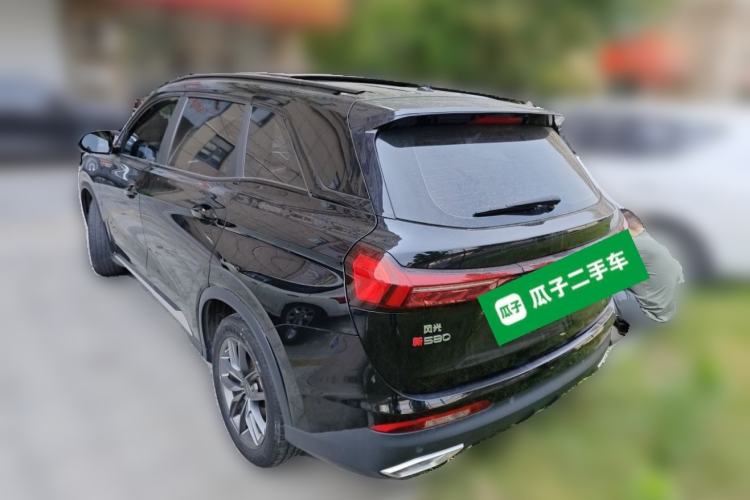 Used Dongfeng Fengon 580 2022 1.5T Automatic Enjoyment Model Rear Left 45 Deg