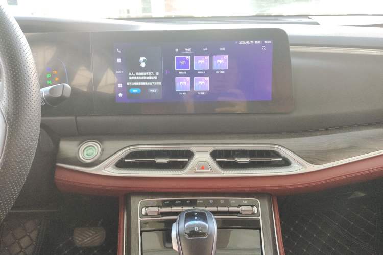 Used Dongfeng Fengon 580 2022 1.5T Automatic Enjoyment Model Audio And AC Panel