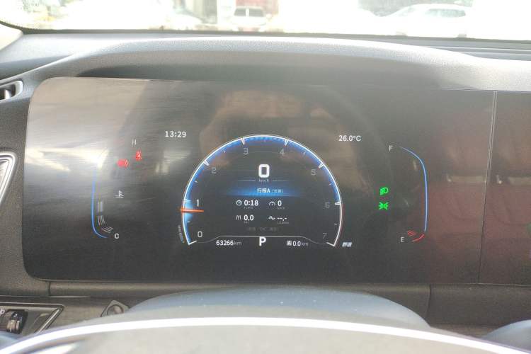 Used Dongfeng Fengon 580 2022 1.5T Automatic Enjoyment Model Instrument Cluster