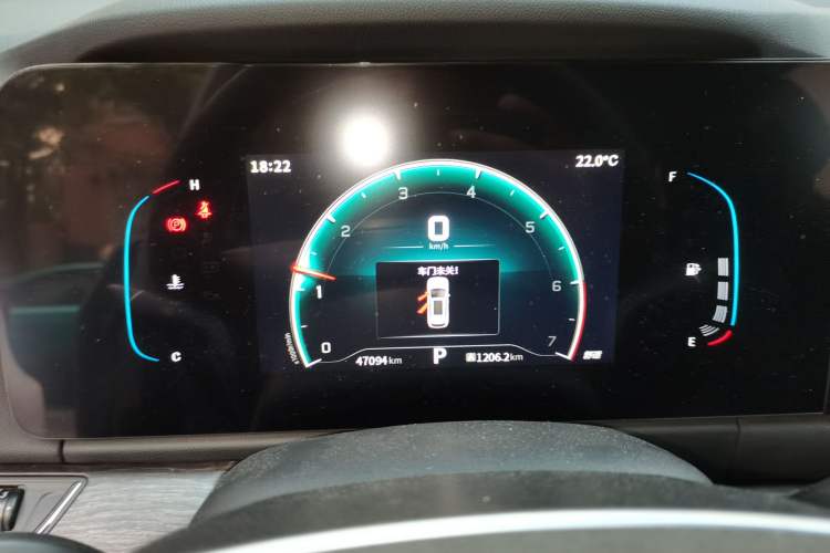Used Dongfeng Fengon 580 2022 1.5T Automatic Enjoyment Model Instrument Cluster