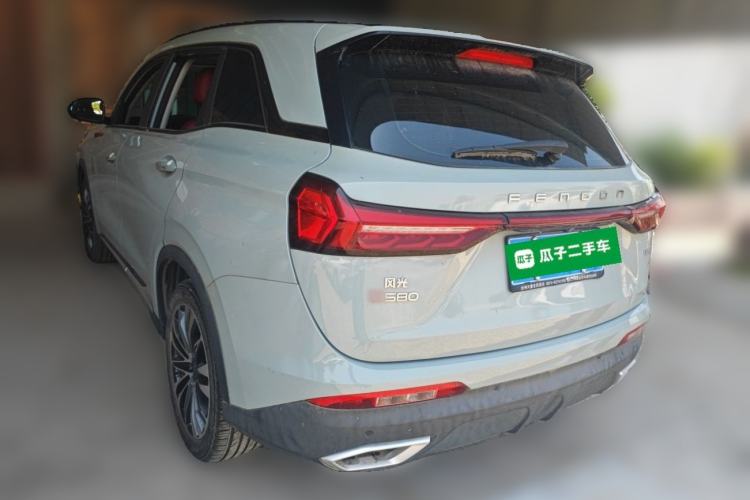 Used Dongfeng Fengon 580 2022 1.5T Automatic Luxury Edition Rear Left 45 Deg