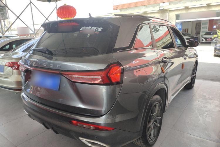 Used Dongfeng Fengon 580 2022 1.5T Automatic Enjoyment Model Rear Right 45 Deg