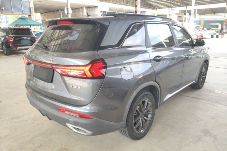 Used Dongfeng Fengon 580 2022 1.5T Automatic Enjoyment Model Rear Right 45 Deg