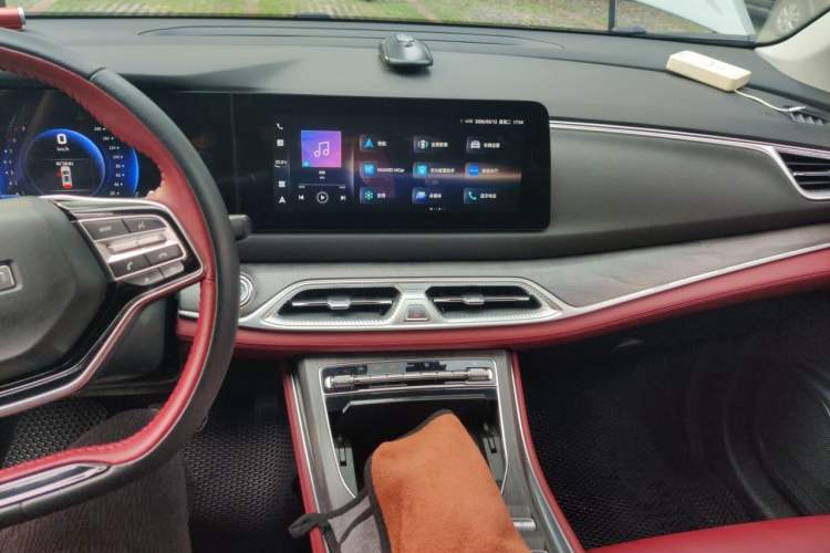 Used Dongfeng Fengon 580 2022 1.5T Automatic Luxury Edition Audio And AC Panel