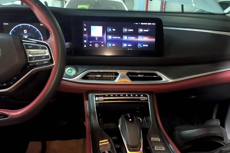 Used Dongfeng Fengon 580 2022 1.5T Automatic Luxury Edition Audio And AC Panel