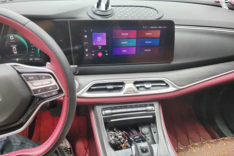 Used Dongfeng Fengon 580 2022 1.5T Automatic Luxury Edition Audio And AC Panel