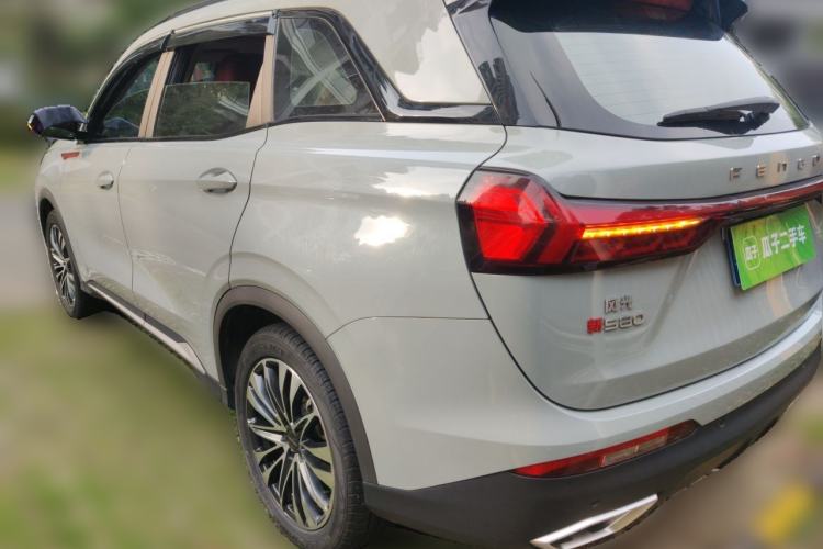 Used Dongfeng Fengon 580 2022 1.5T Automatic Luxury Edition Rear Left 45 Deg