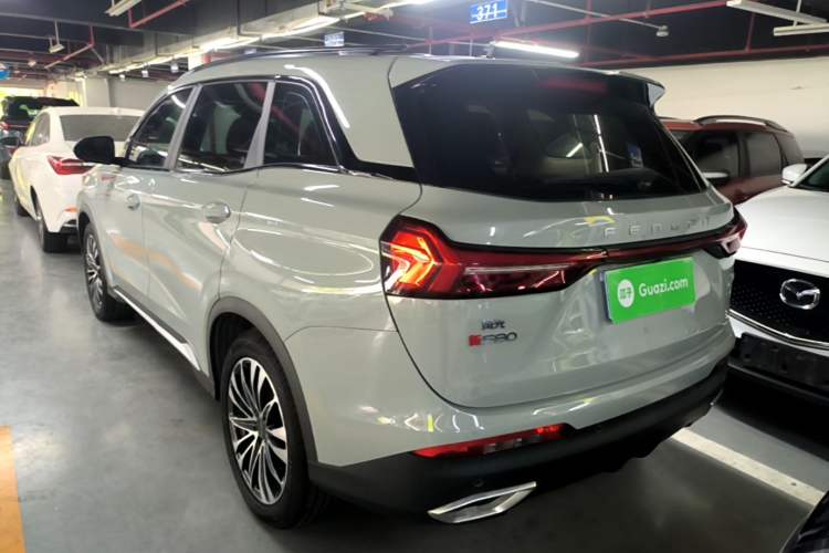 Used Dongfeng Fengon 580 2022 1.5T Automatic Luxury Edition Rear Left 45 Deg
