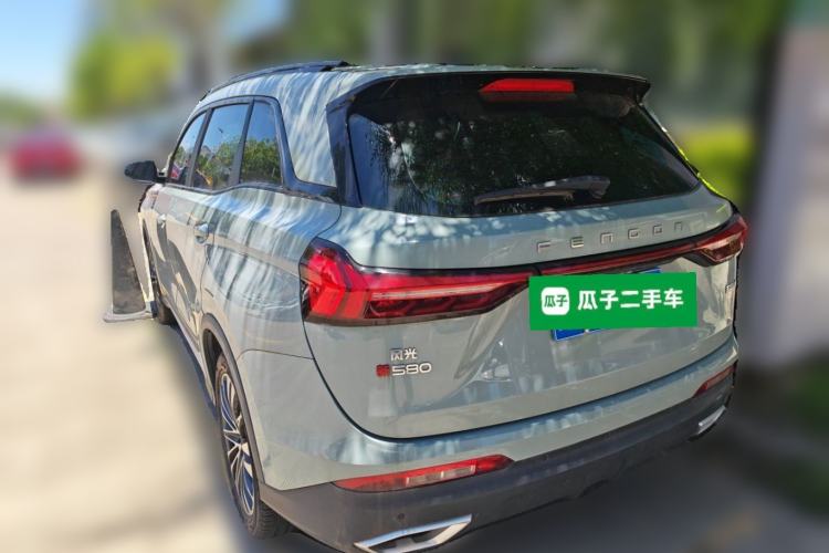 Used Dongfeng Fengon 580 2022 1.5T Automatic Luxury Edition Rear Left 45 Deg