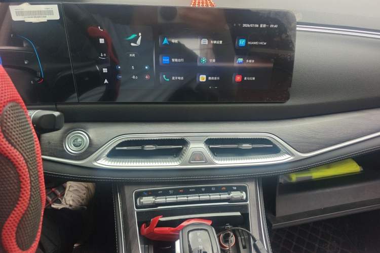 Used Dongfeng Fengon 580 2022 1.5T Automatic Luxury Version Audio And AC Panel