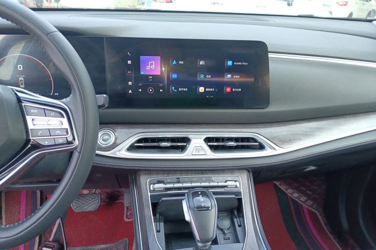 Used Dongfeng Fengon 580 2022 1.5T Automatic Luxury Version Audio And AC Panel