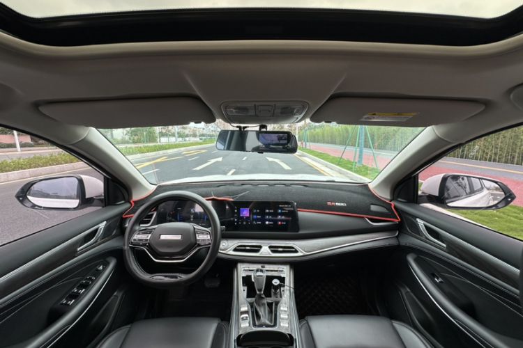 Used Dongfeng Fengon 580 2022 1.5T Automatic Luxury Version Audio And AC Panel