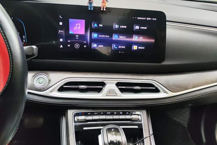 Used Dongfeng Fengon 580 2022 1.5T Automatic Enjoyment Model Audio And AC Panel