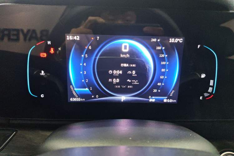 Used Dongfeng Fengon 580 2022 1.5T Automatic Luxury Version Odometer Close Up