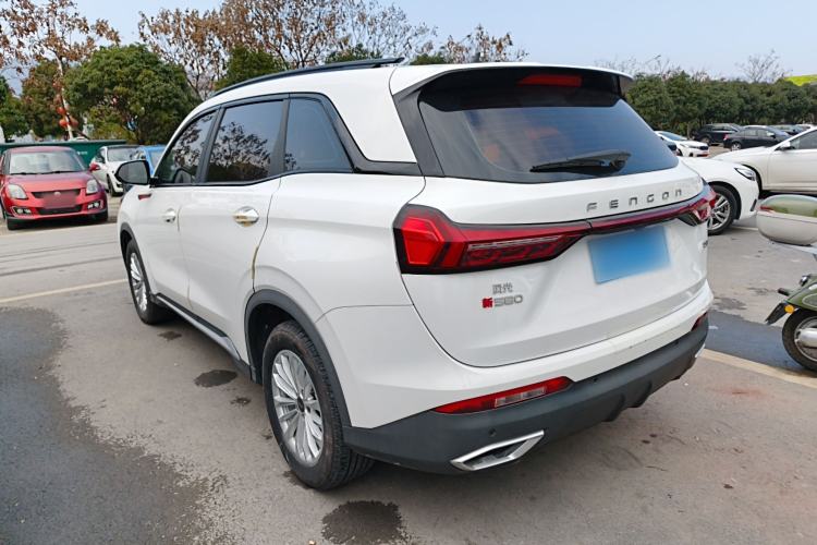 Used Dongfeng Fengon 580 2022 1.5T Automatic Luxury Version Rear Left 45 Deg