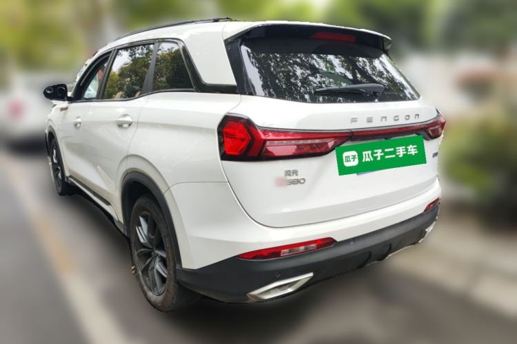 Used Dongfeng Fengon 580 2022 1.5T Automatic Enjoyment Model Rear Left 45 Deg