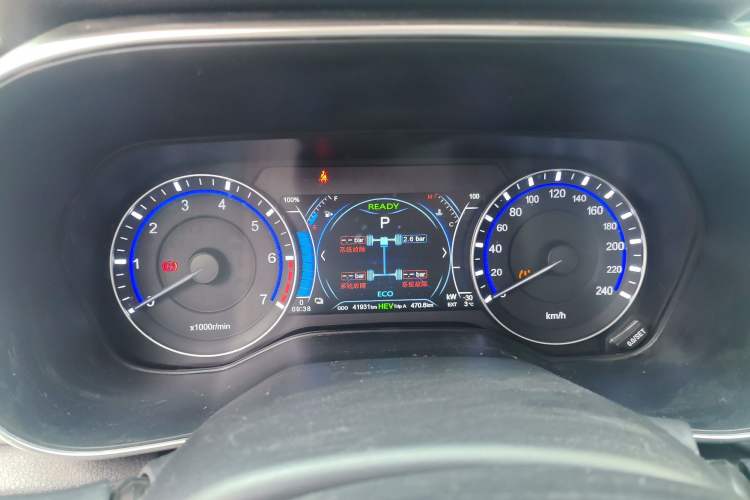 Used Dongfeng Fengon 580 New Energy 2019 1.8L PHEV Zhihao Model 7 Seats Instrument Cluster