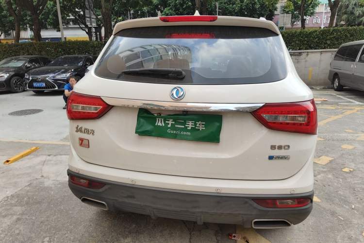 Used Dongfeng Fengon 580 New Energy 2019 1.8L PHEV Zhihao Model 7 Seats Rear