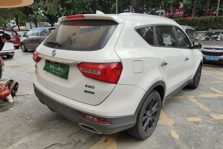 Used Dongfeng Fengon 580 New Energy 2019 1.8L PHEV Zhihao Model 7 Seats Rear Right 45 Deg